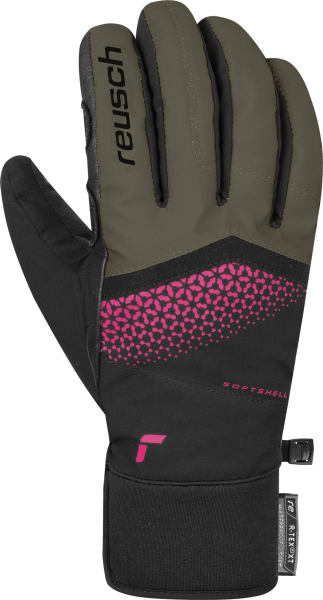 Reusch Micky R-TEX® XT  6231223 5549 schwarz grün pink front